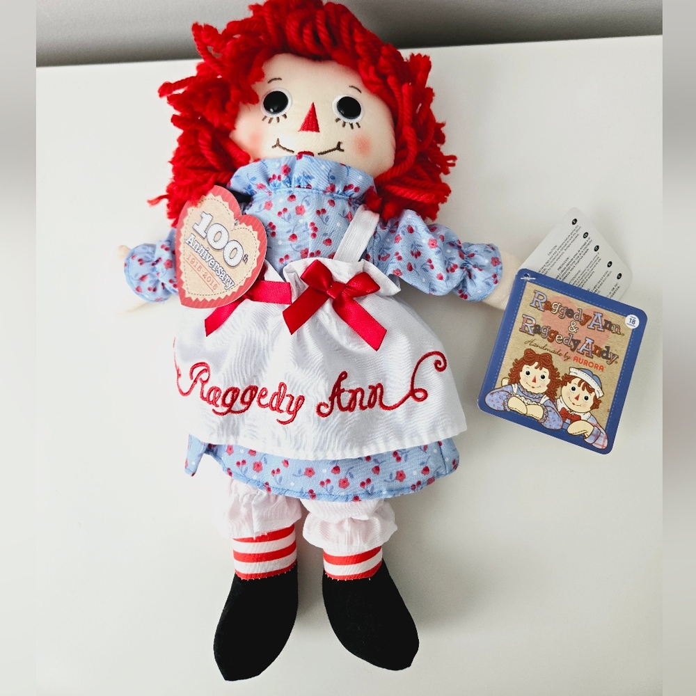 NWT Raggedy Anne 100th Anniversary doll